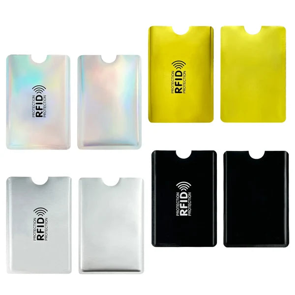 8 Pack RFID Blocking Anti Theft Card Sleeves