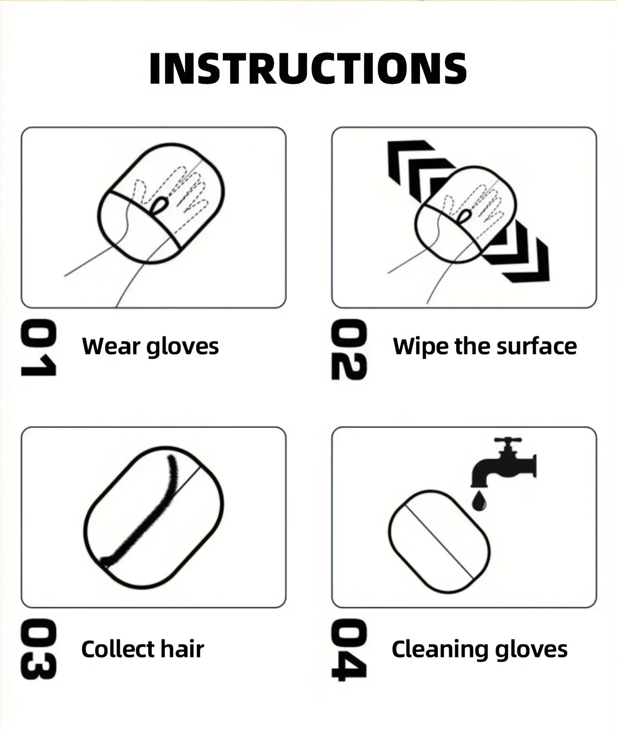 ð¥Last Day Buy 1 Get 1 Free $9.99 Eachð¥Pet Hair Removal Gloves