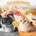 🔥Last Day Buy 1 Get 1 Free $9.99 Each🔥Self-Cleaning Pet Flea Comb & Grooming Brush