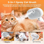 🔥Last Day Buy 1 Get 1 Free $14.99 Each🔥Premium pet brush with steam function