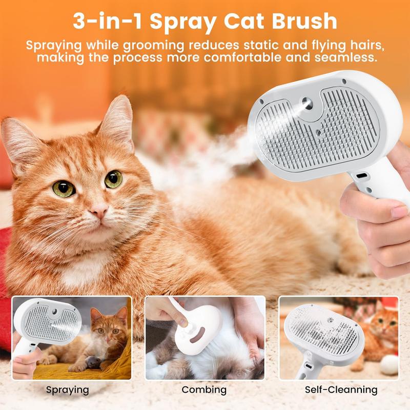 🔥Last Day Buy 1 Get 1 Free $14.99 Each🔥Premium pet brush with steam function