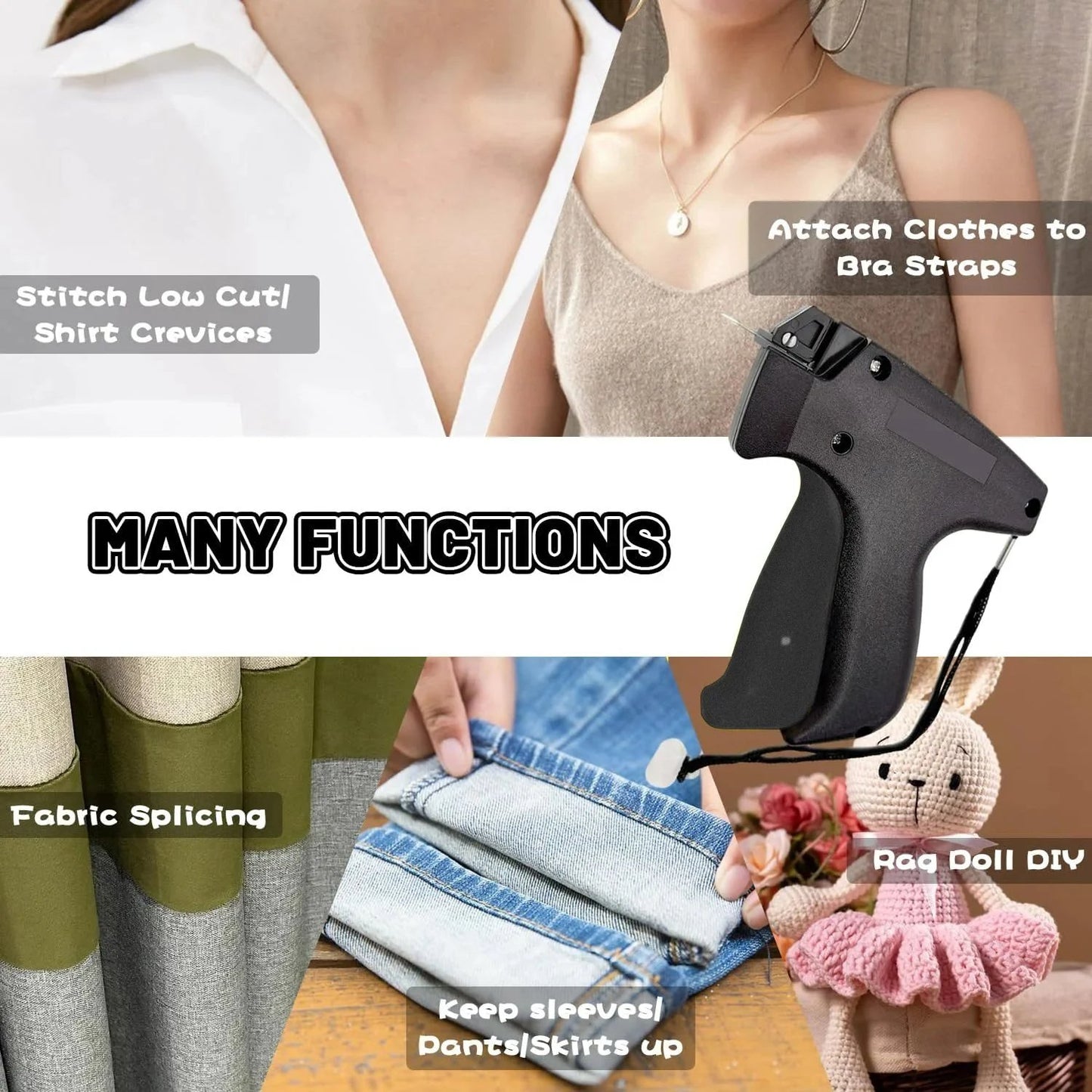 🔥🔥Hot Sale🎉Quick Clothing Fixer & Tagging Gun