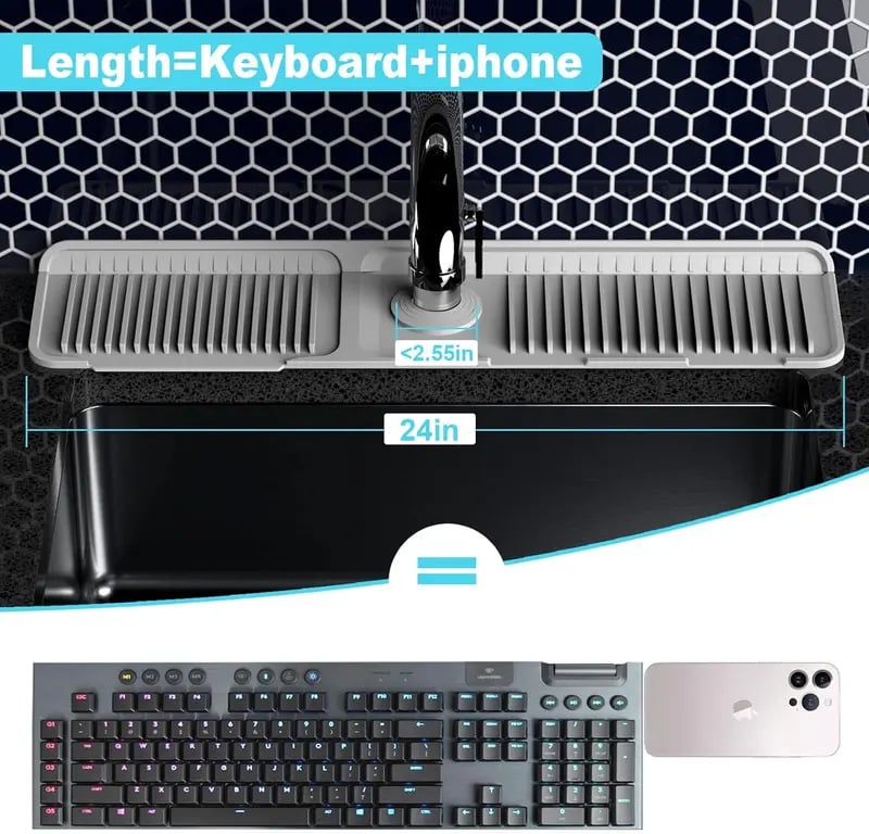 🔥Last Day Buy 1 Get 1 Free $14.99 Each🔥Faucet Guard & Draining Mat