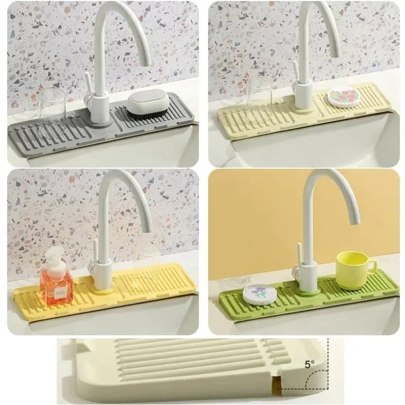🔥Last Day Buy 1 Get 1 Free $14.99 Each🔥Faucet Guard & Draining Mat