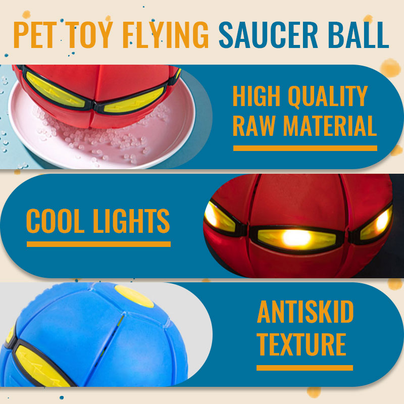 🔥Last Day Buy 1 Get 1 Free $14.99 Each🐾Pet Toy Flying Saucer Ball