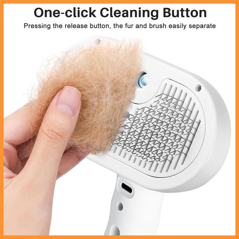 🔥Last Day Buy 1 Get 1 Free $14.99 Each🔥Premium pet brush with steam function