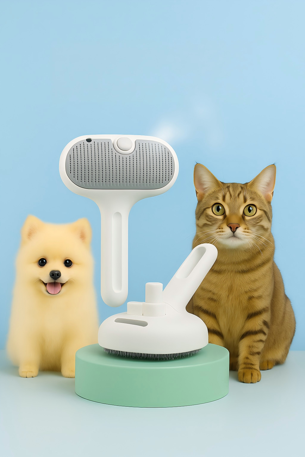 🔥Last Day Buy 1 Get 1 Free $14.99 Each🔥Premium pet brush with steam function
