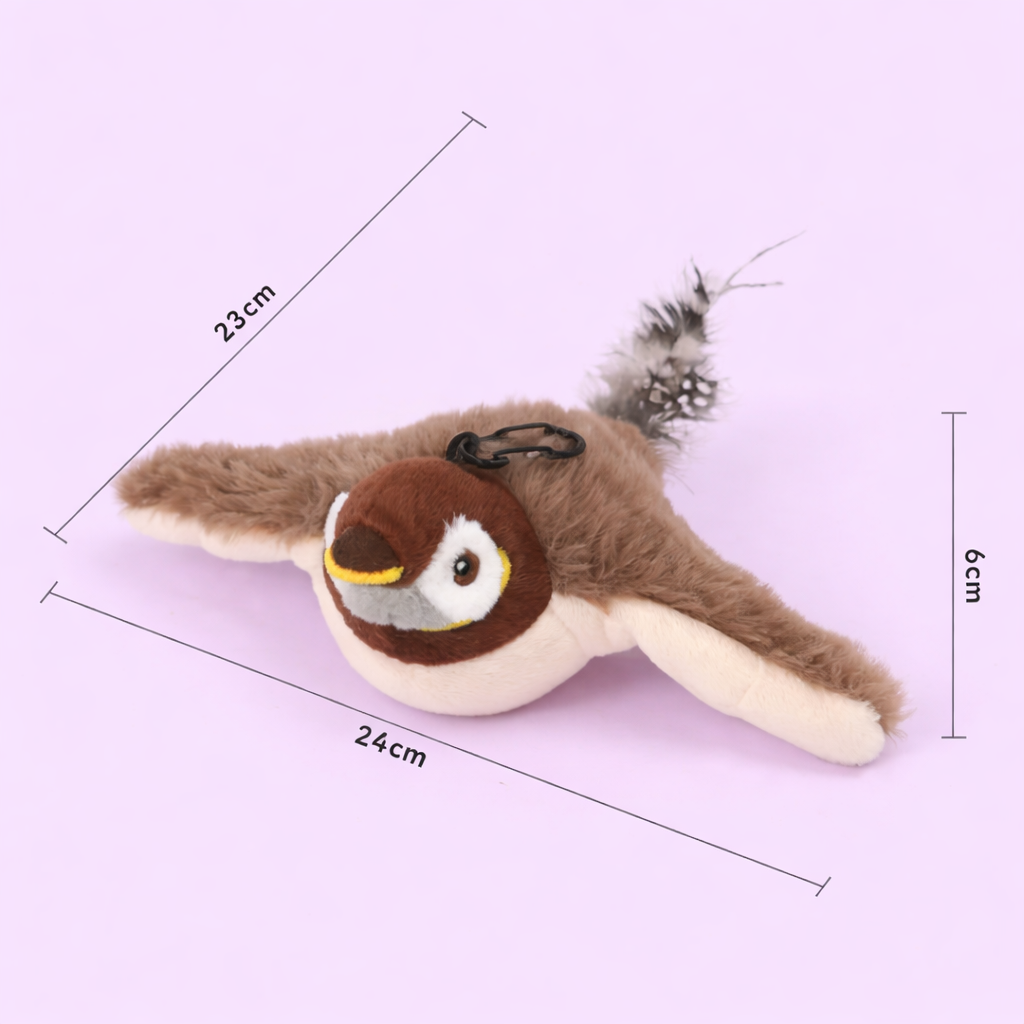 🐦BirdieFly® - Pájaro Interactivo Realista