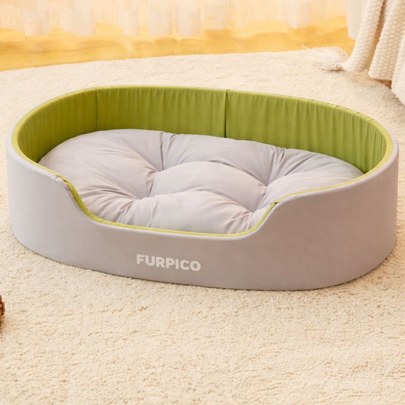 Cozy Half-Enclosed Pet Bed