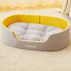 Cozy Half-Enclosed Pet Bed