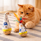 Interactive Cat Tumbler Toy