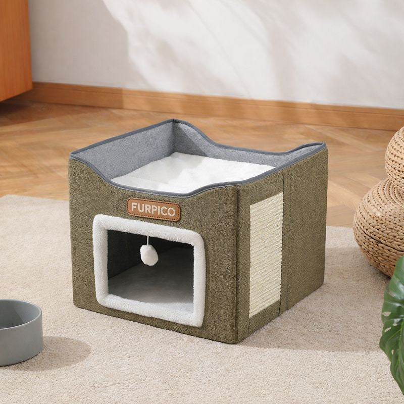 Double-Layer Cat House