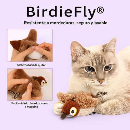 🐦BirdieFly® - Pájaro Interactivo Realista