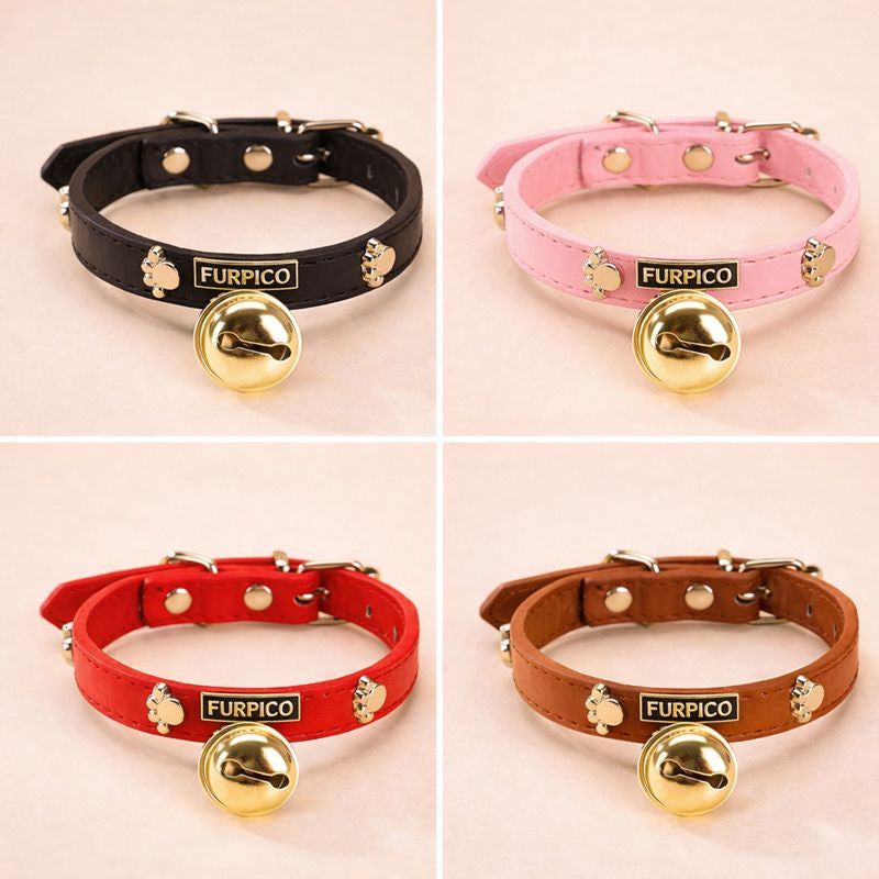 Vintage Bell Pet Collar