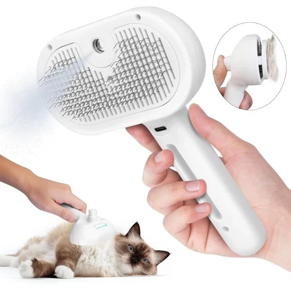 Brush through gently