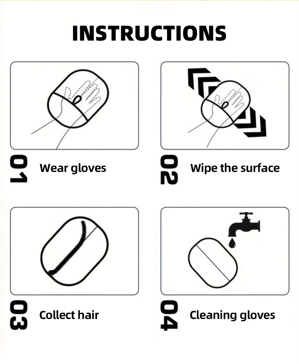 🔥Last Day Buy 1 Get 1 Free $9.99 Each🔥Pet Hair Removal Gloves