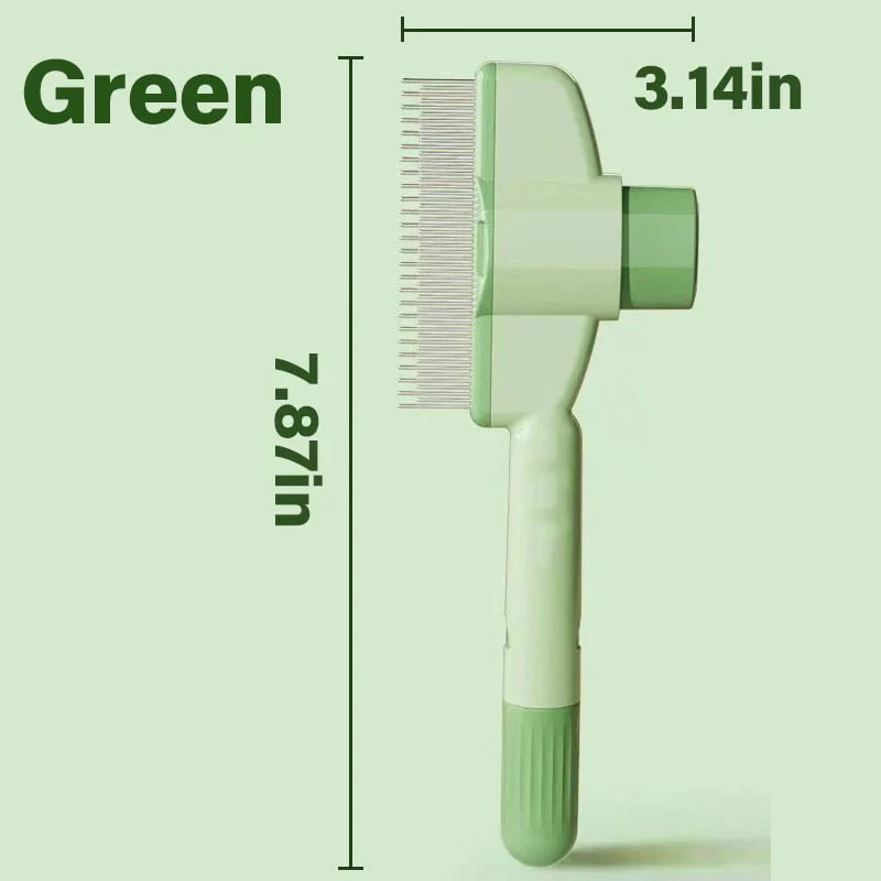 🔥Last Day Buy 1 Get 1 Free $9.99 Each🔥Self-Cleaning Pet Flea Comb & Grooming Brush