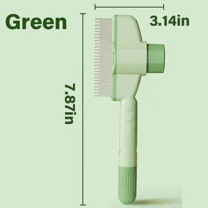 🔥Last Day Buy 1 Get 1 Free $9.99 Each🔥Self-Cleaning Pet Flea Comb & Grooming Brush