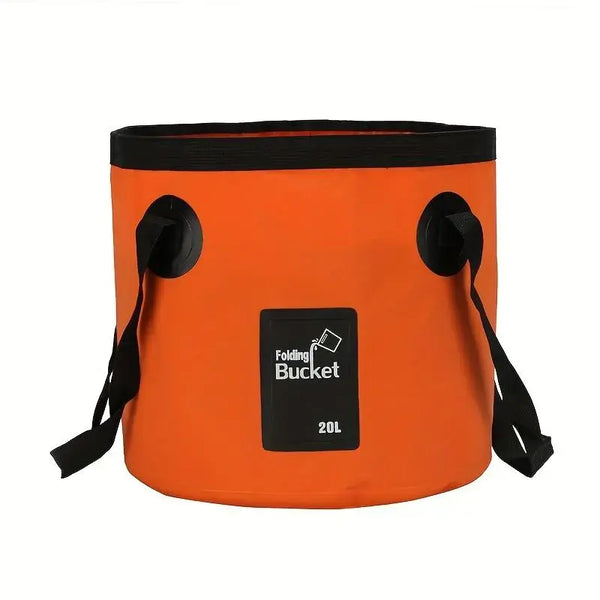20L Portable Collapsible Water Bucket – Heavy-Duty PVC Water Container with Handle