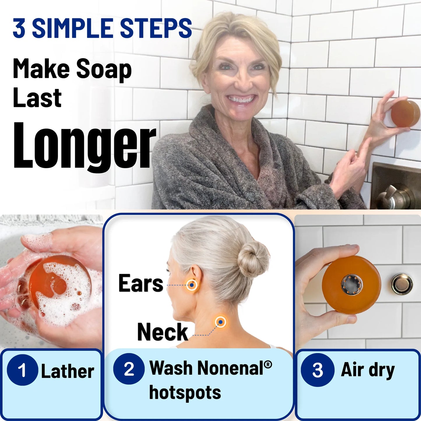 Deodorizing Soap with Persimmon