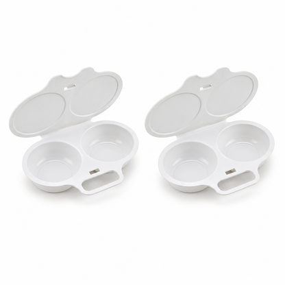 🥚 50% OFF NOW! ⏱️ Microwave Egg Cooker – Perfect poached eggs in 2 mins, no oil & splash-proof – Quick, healthy & mess-free breakfast 🌿