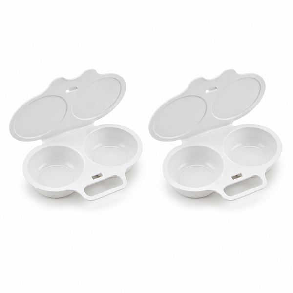 🥚 50% OFF NOW! ⏱️ Microwave Egg Cooker – Perfect poached eggs in 2 mins, no oil & splash-proof – Quick, healthy & mess-free breakfast 🌿