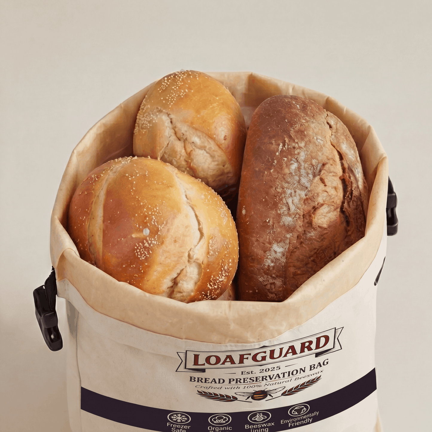 LoafGuard 100% Beeswax Bread Storage Bag