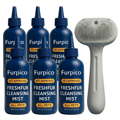 Furpico No-Rinse Coat Refresh System for Cats &Dogs