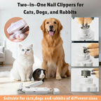 🔥Last Day Buy 2 Get 1 Free $14.99 Each🔥LED Pet Nail Clipper and Grinder (2-in-1)