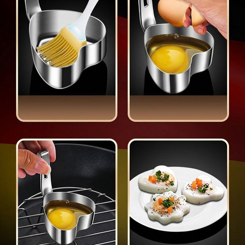 🔥Limited-time offer-Stainless Steel Egg Ring Mold