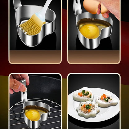 🔥Limited-time offer-Stainless Steel Egg Ring Mold