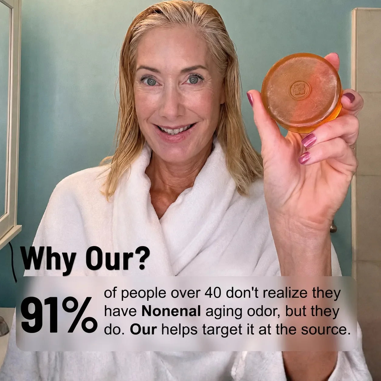 Deodorizing Soap with Persimmon